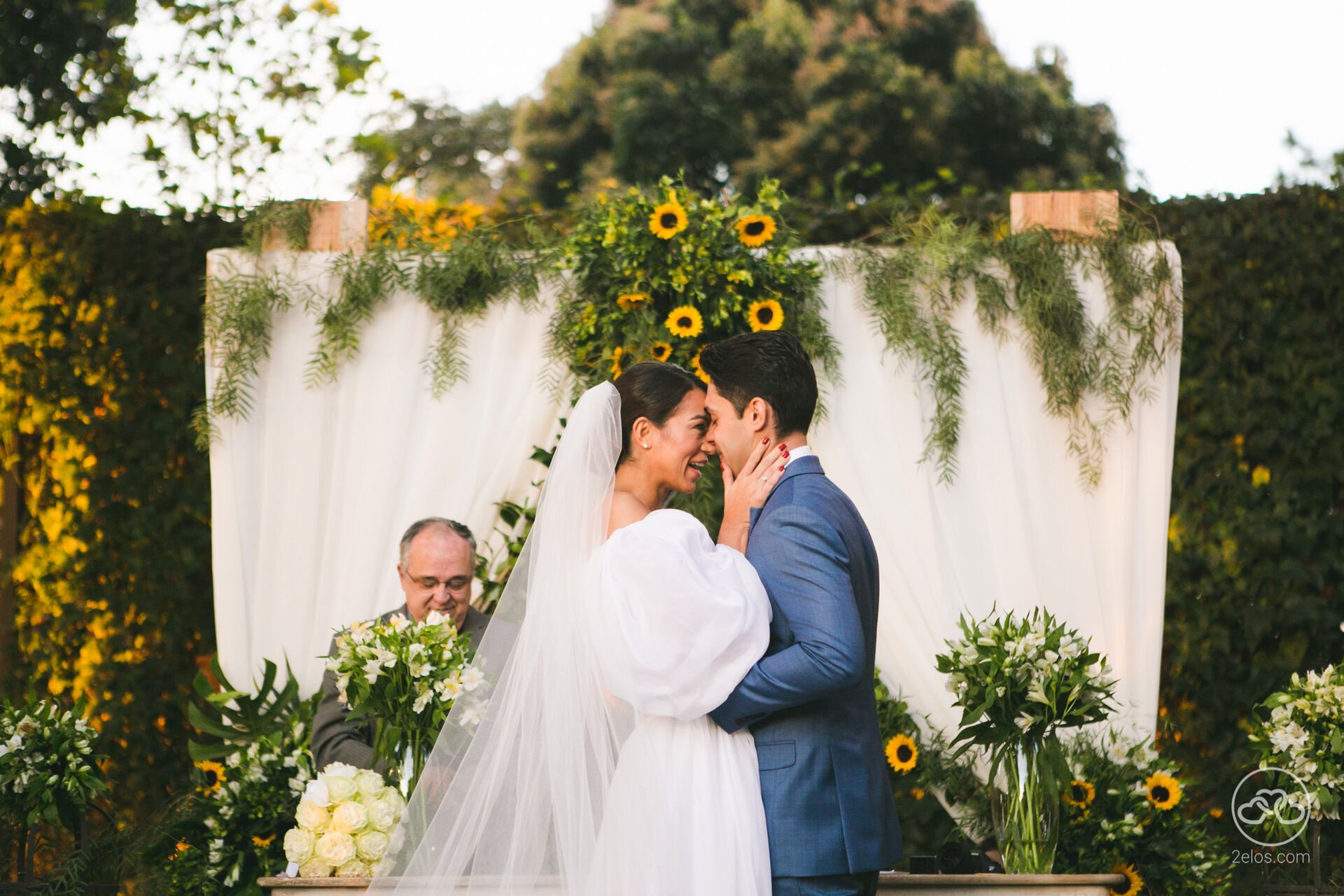 Camila e Pedro - Casamento ao Ar Livre - Villa Casuarina - Batatais-SP