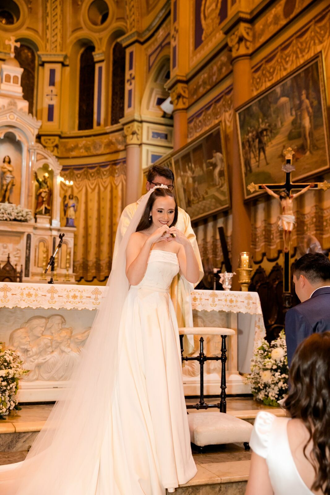 Foto Casamento Isabela e Vinícius - Catedral de Ribeirão Preto - Imagem 32