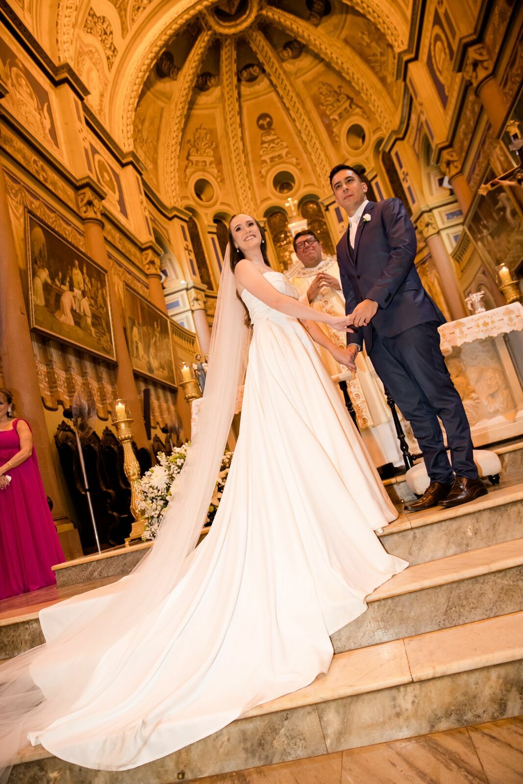 Foto Casamento Isabela e Vinícius - Catedral de Ribeirão Preto - Imagem 31