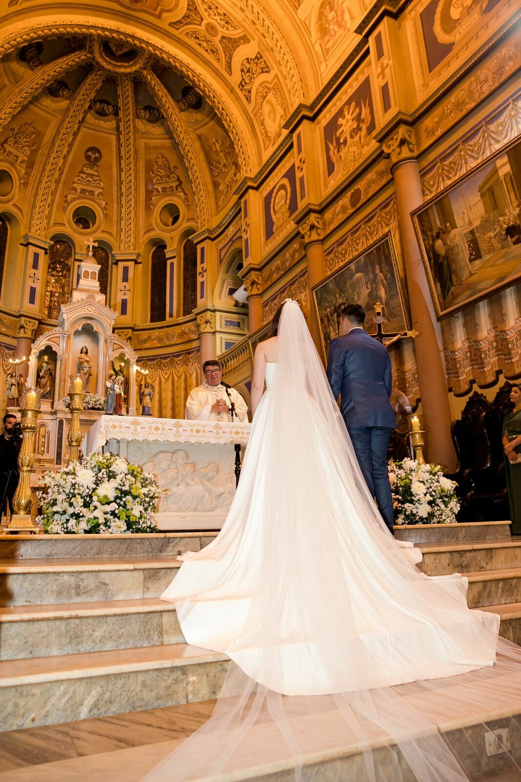 Foto Casamento Isabela e Vinícius - Catedral de Ribeirão Preto - Imagem 25