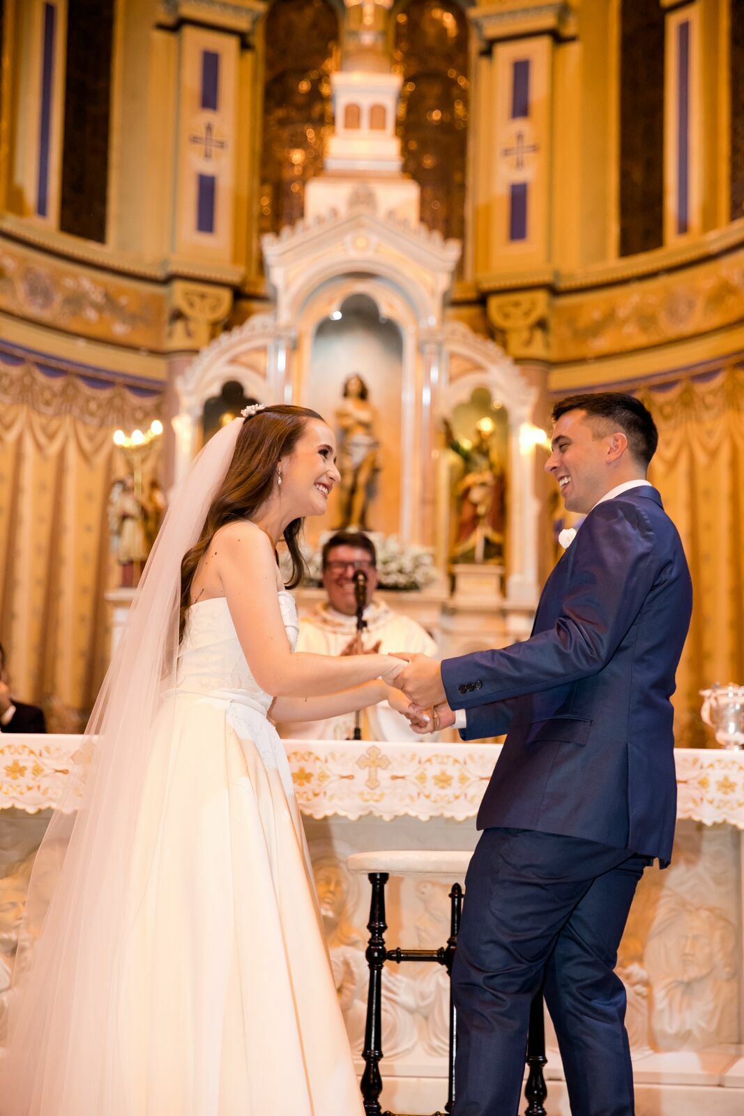 Foto Casamento Isabela e Vinícius - Catedral de Ribeirão Preto - Imagem 38